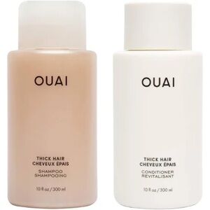 OUAI Shampoo and Conditioner Set for Thick Hair + Free Sephora Gift
